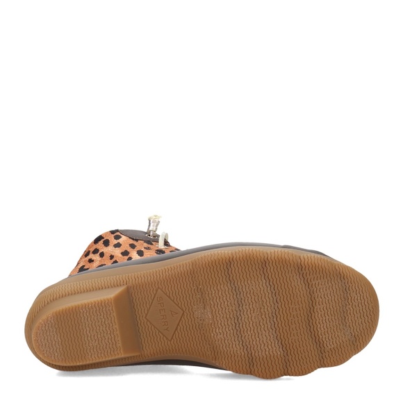 Sperry Syren Gulf Womens Ankle Duck Boots Brown Cheetah STS86757 NEW Multi Sz - Picture 8 of 10